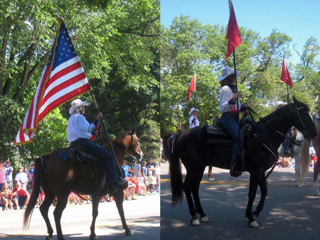 The Edina Fourth of July Parade began at 10 AM