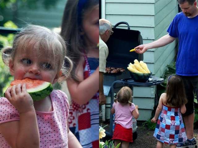 Fourth of July staples: watermelon and the grill