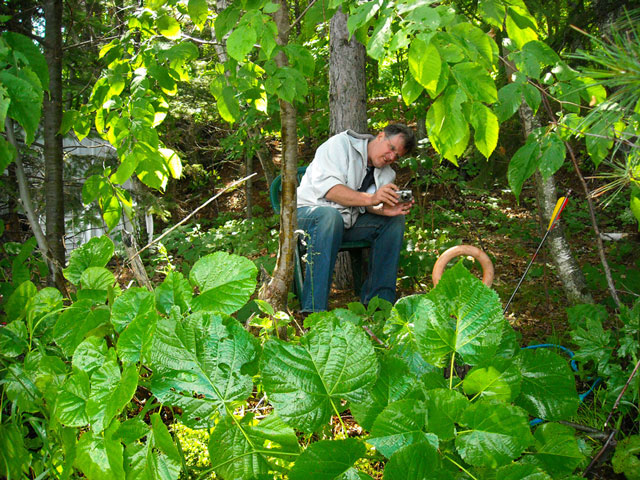 archeologist Smith on site 070808