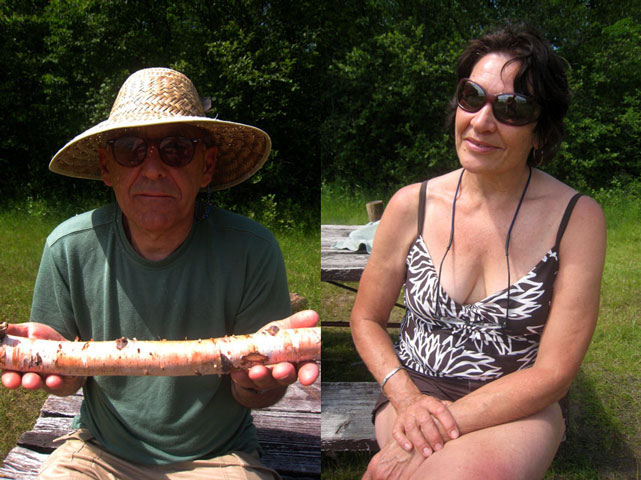 Werner (Lone Bear) and Marilyn (Moon Baby)